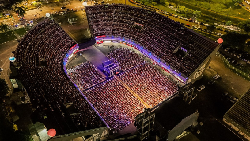 2025 coroou Whindersson Nunes como um dos maiores nomes dos palcos, em uma trajetória de sucesso com a Non Stop. (Créditos: Kelvin Santos)