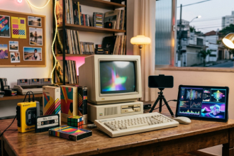 Trend dos anos 80 com inteligência artificial revela como a nostalgia está mudando o conteúdo dos influenciadores
