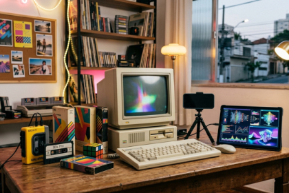 Trend dos anos 80 com inteligência artificial revela como a nostalgia está mudando o conteúdo dos influenciadores